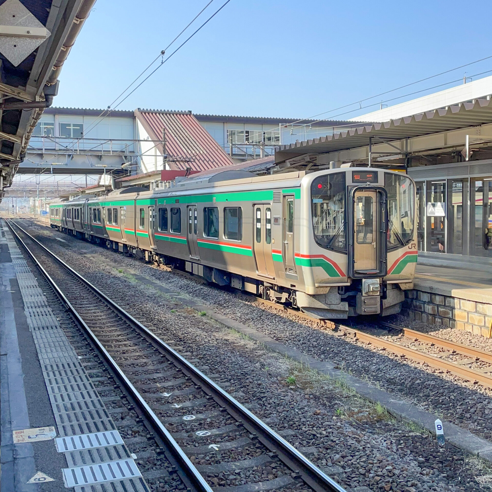 東北本線福島駅ホーム