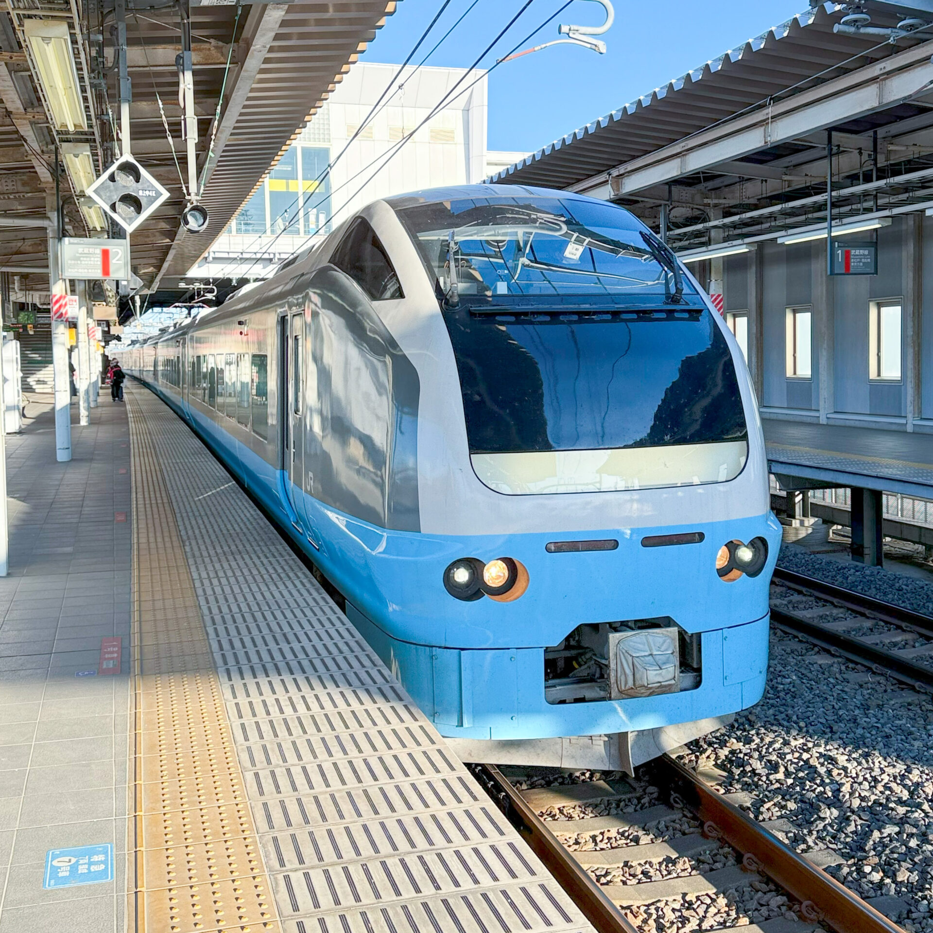 E653系電車K71編成吉川美南駅にて