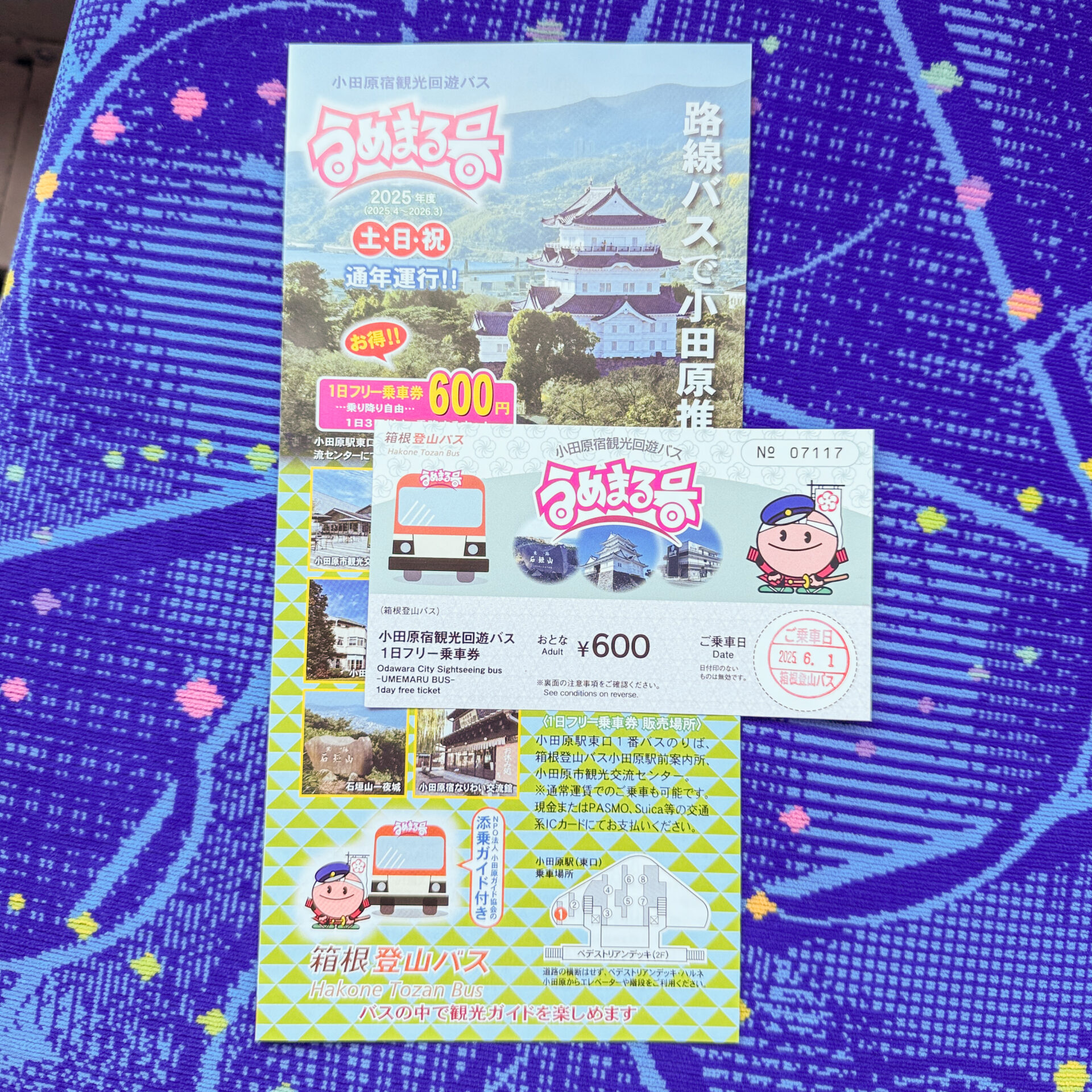 小田原市観光路線バスうめまる号
