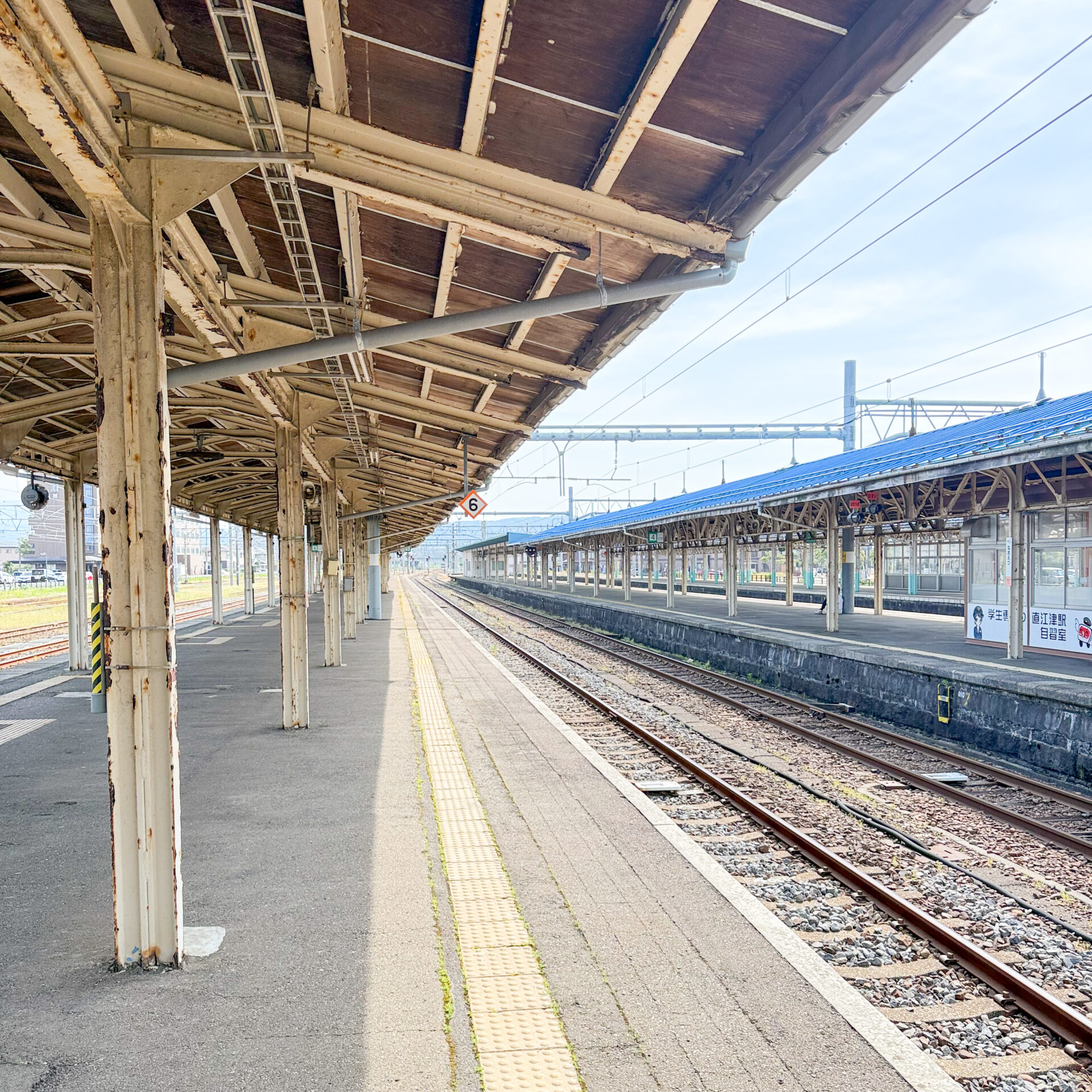 直江津駅ホーム