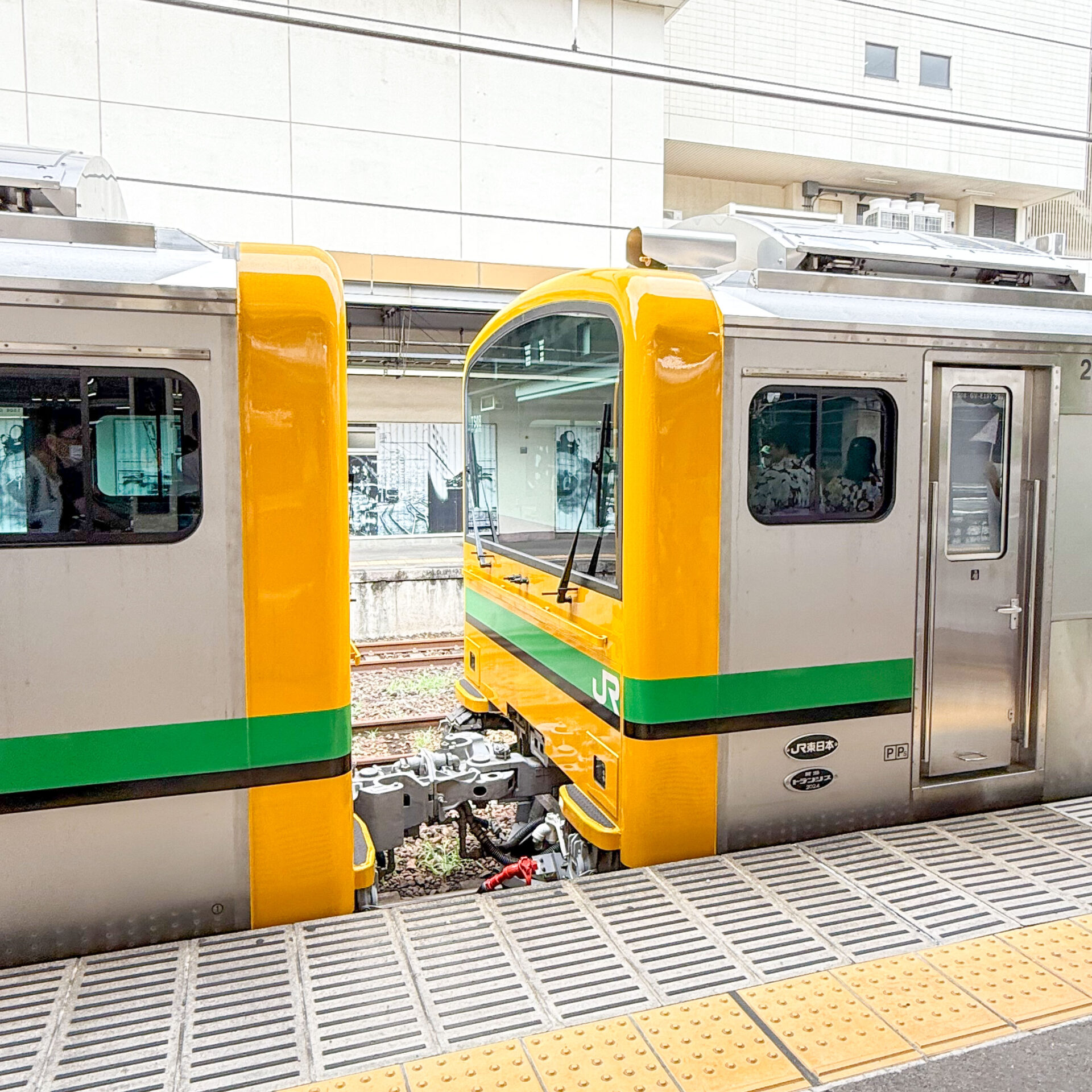 GV-E197系TS08編成高崎駅にて