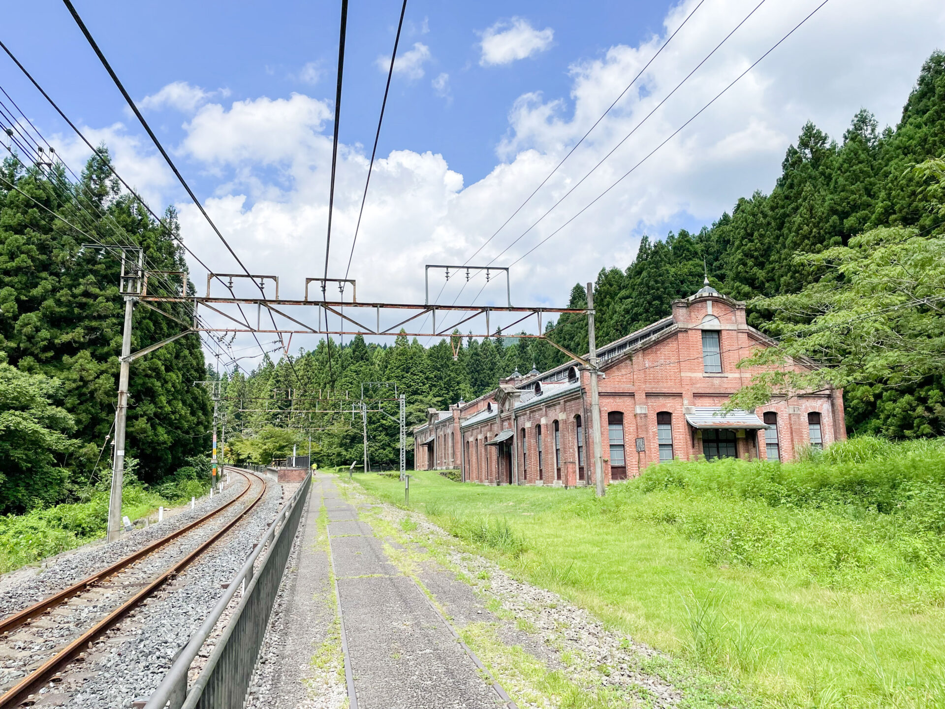 アプトの路旧丸山変電所