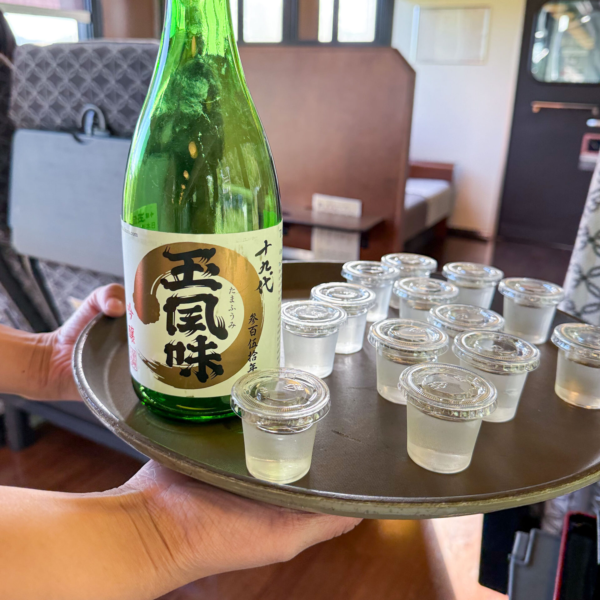 越乃しゅくらで提供されるふるまい酒