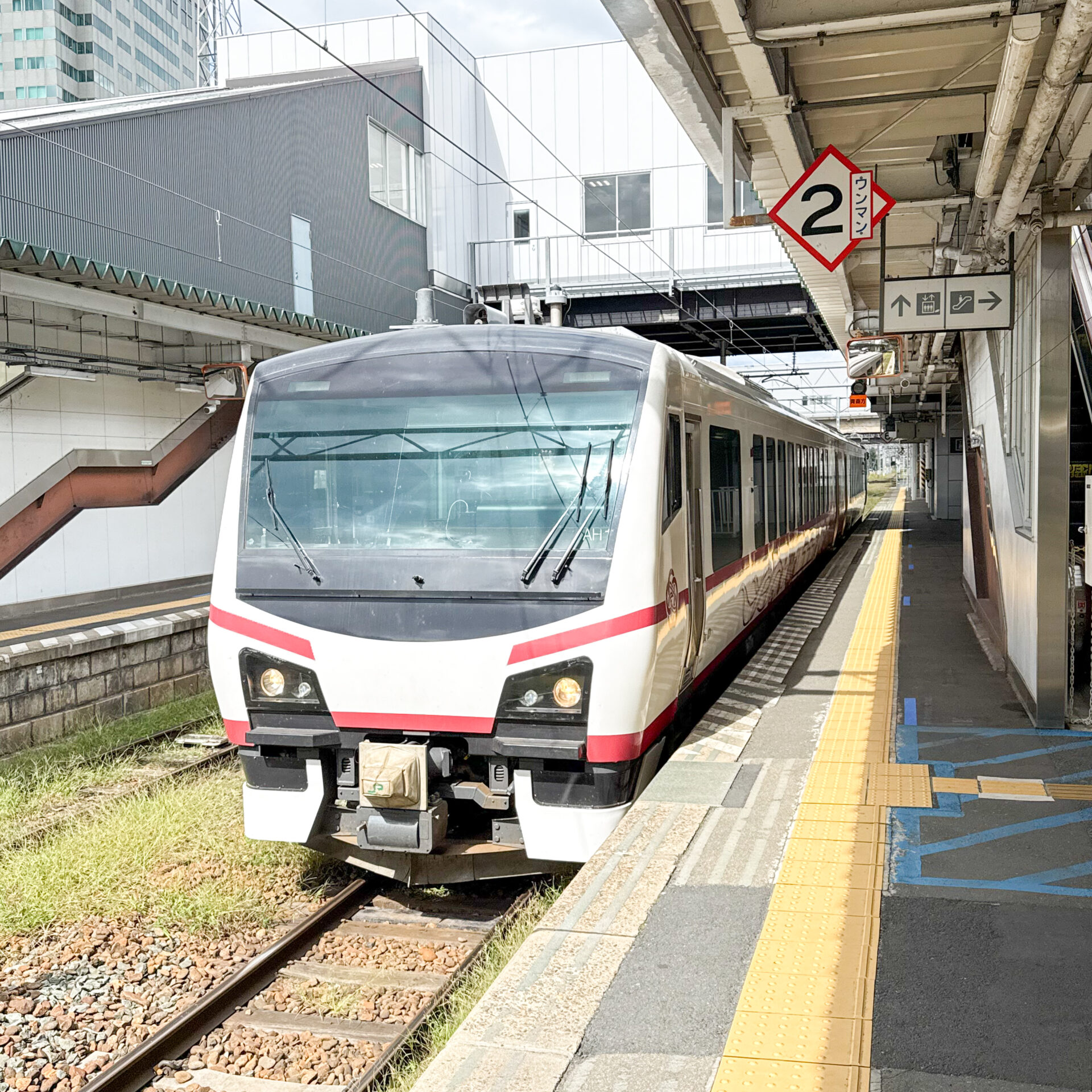 ひなび釜石号盛岡駅にて