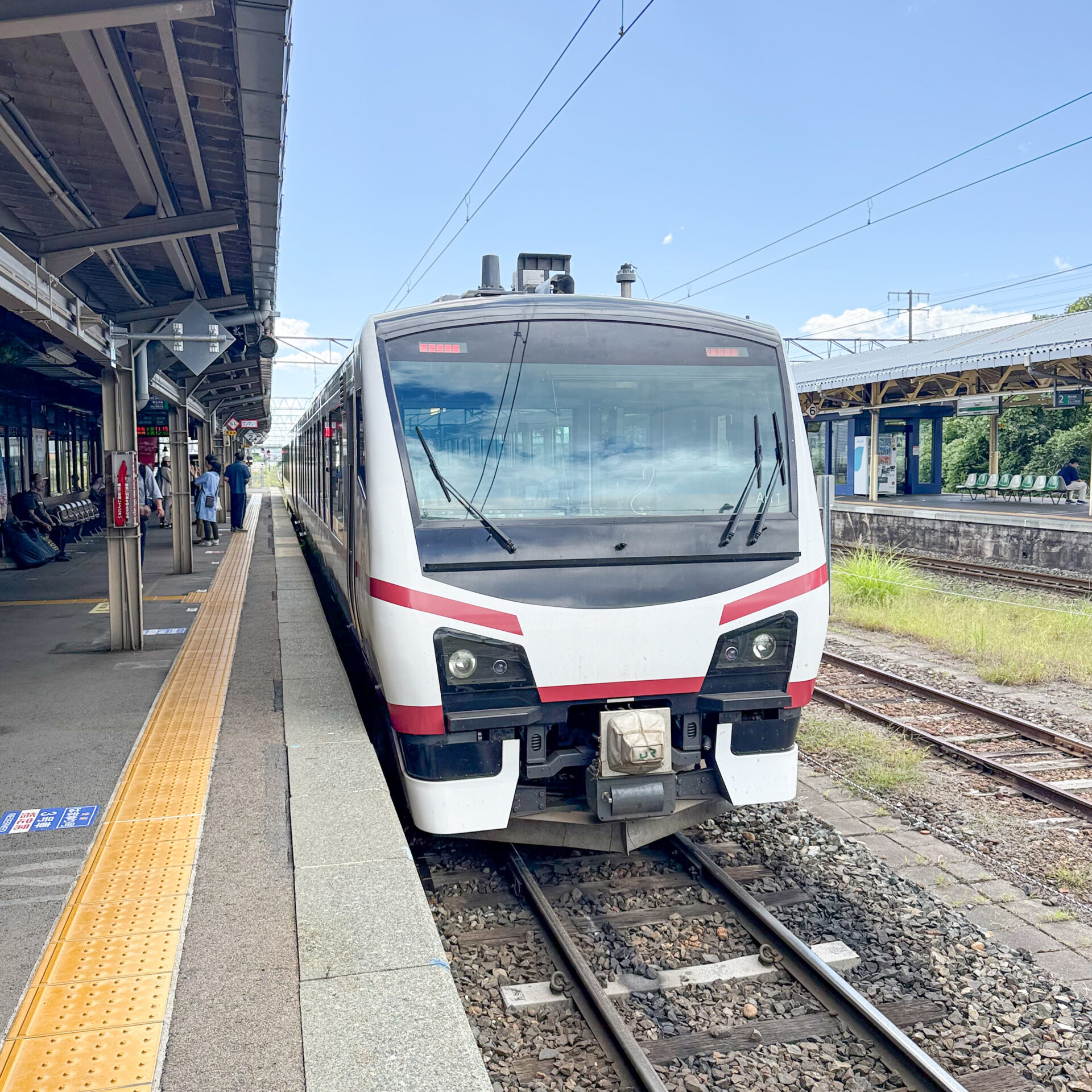 ひなび釜石花巻駅にて