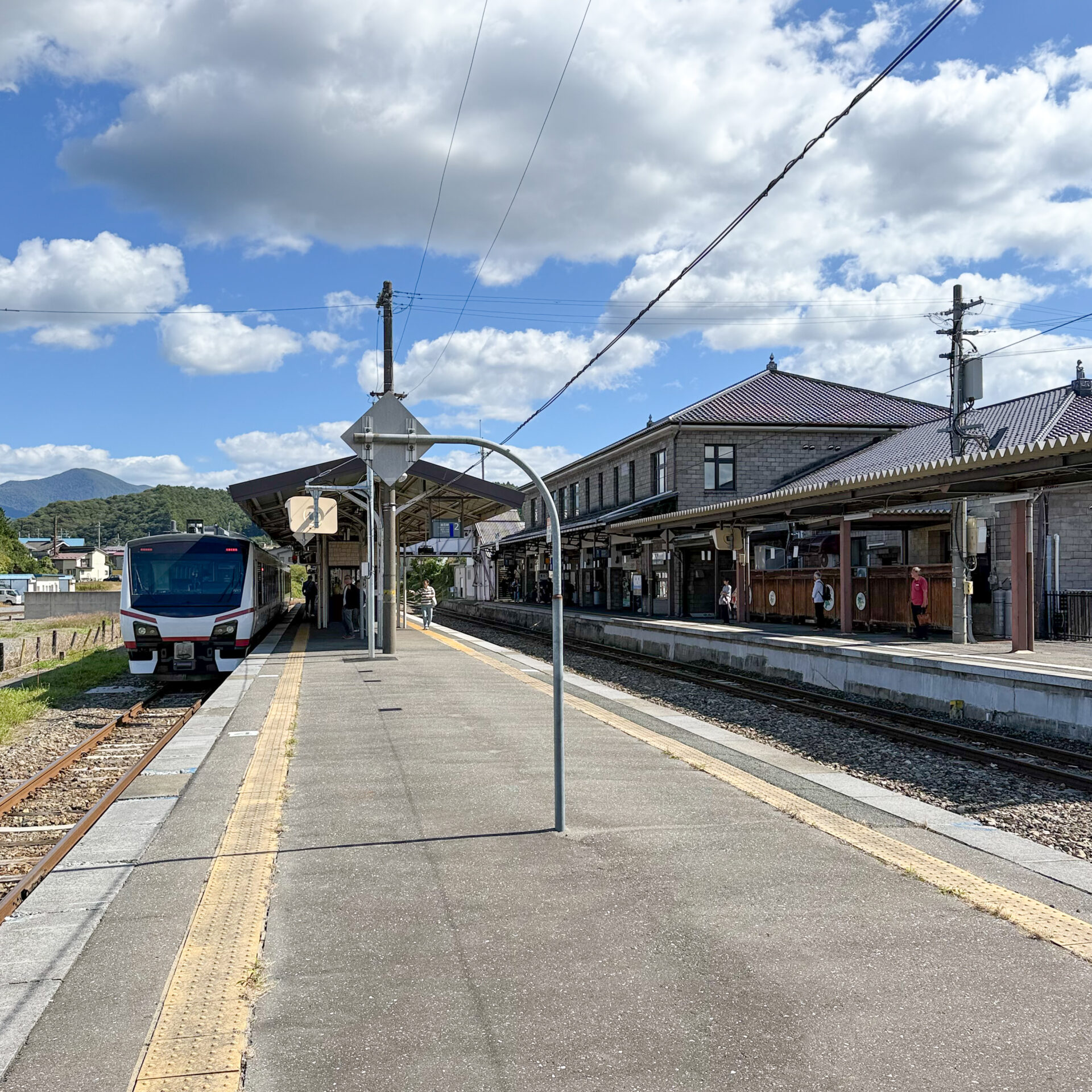 遠野駅構内