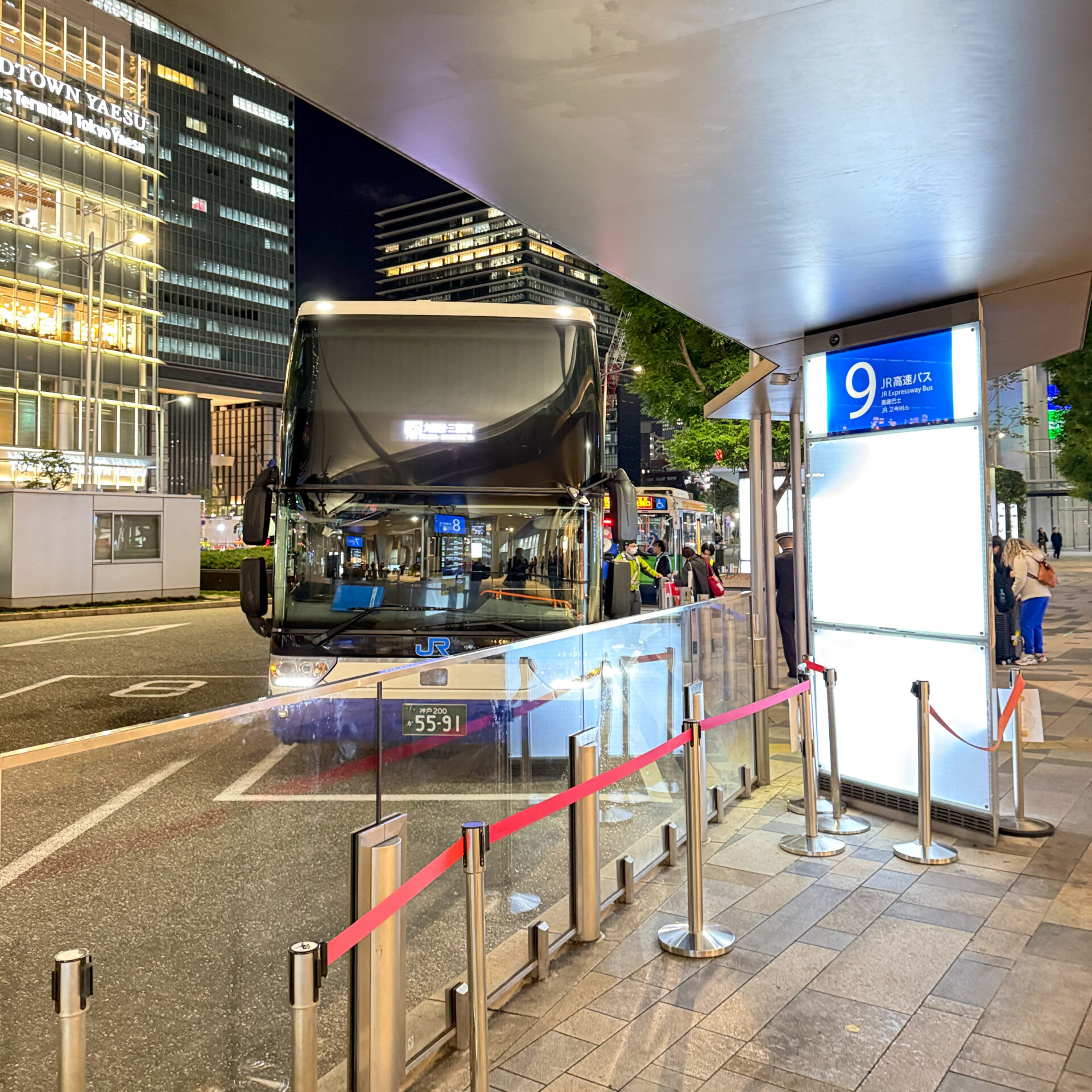 東京駅八重洲南口JRバスのりば
