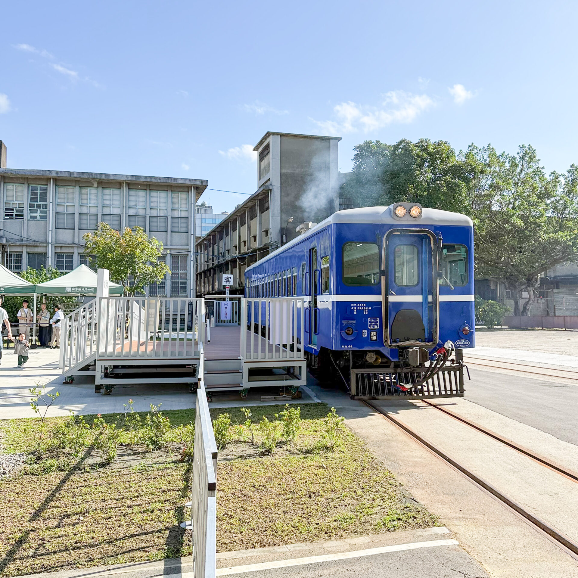 国家鉄道博物館で動態保存されたDR2203号