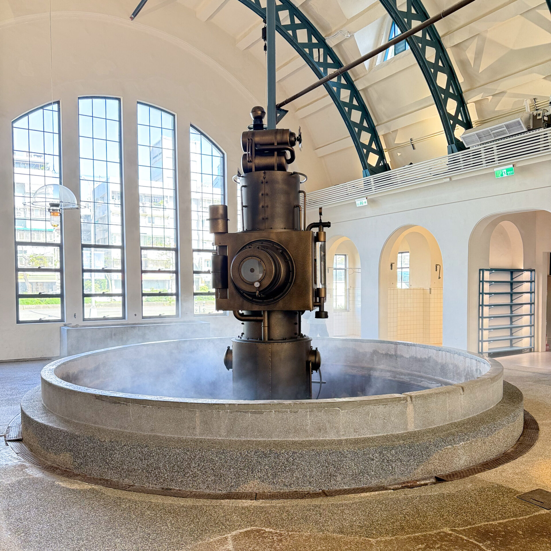 国家鉄道博物館員工澡堂(職員浴場)