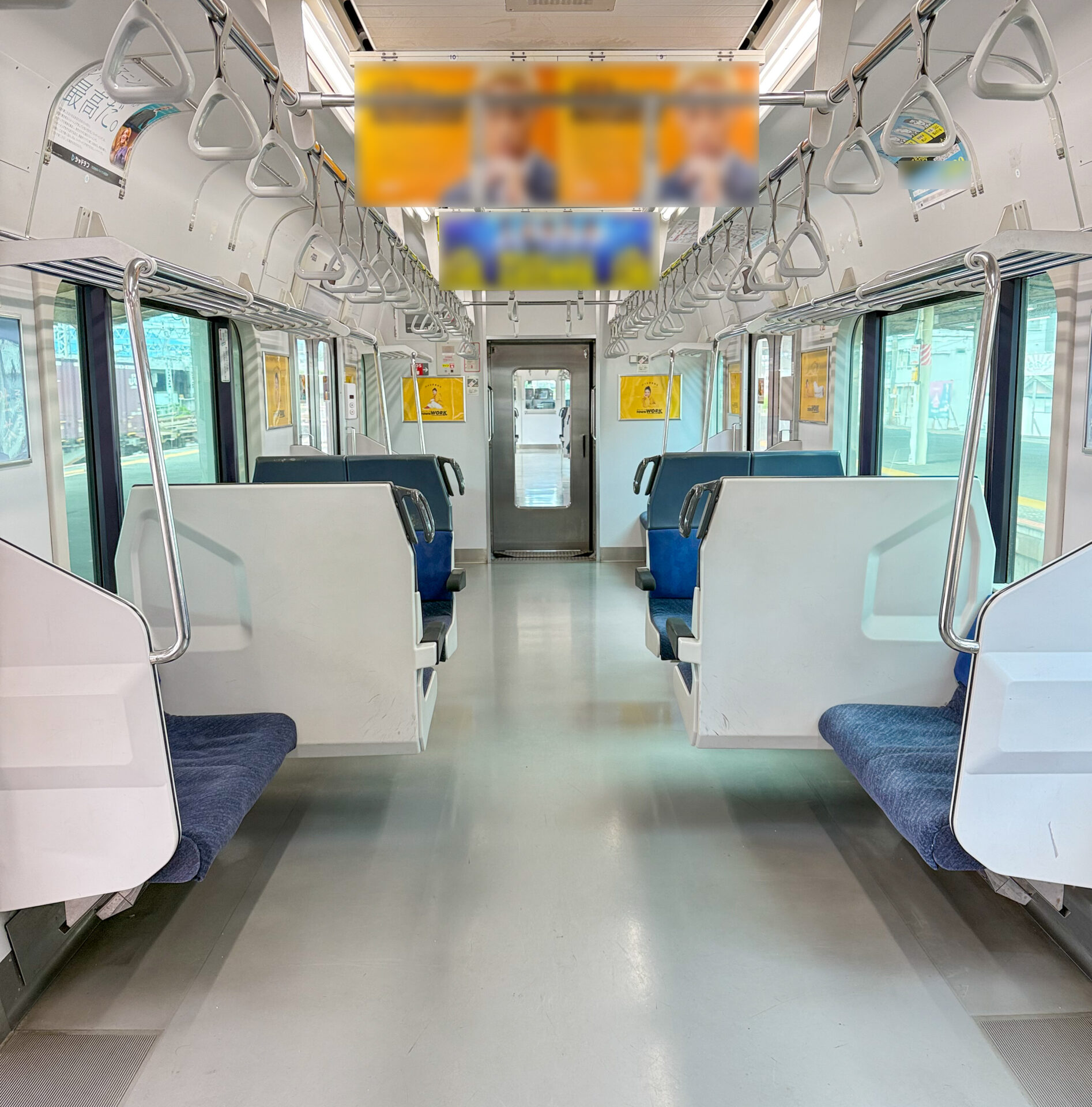 東海道線普通列車普通車車内