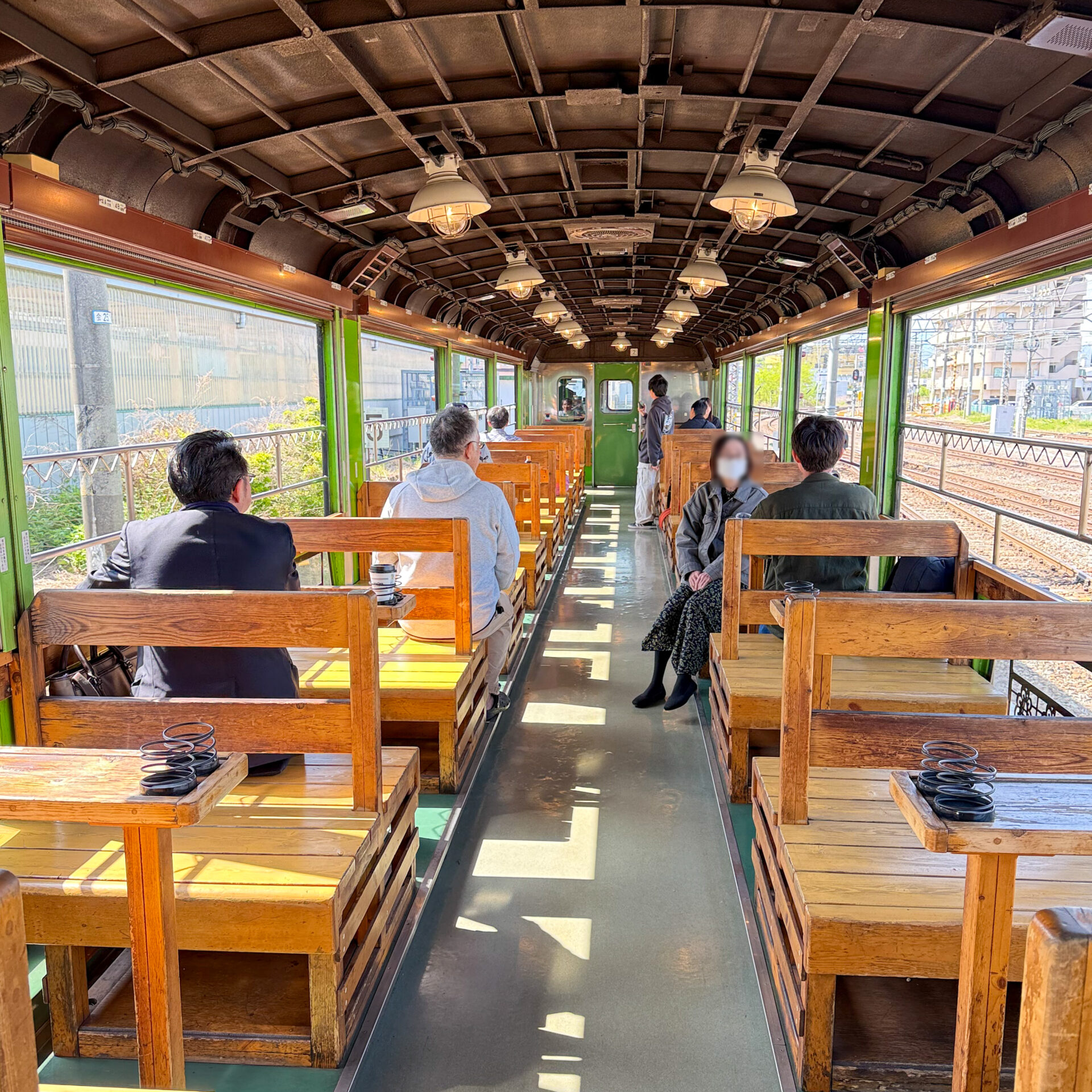 風っこ只見線満喫号車内