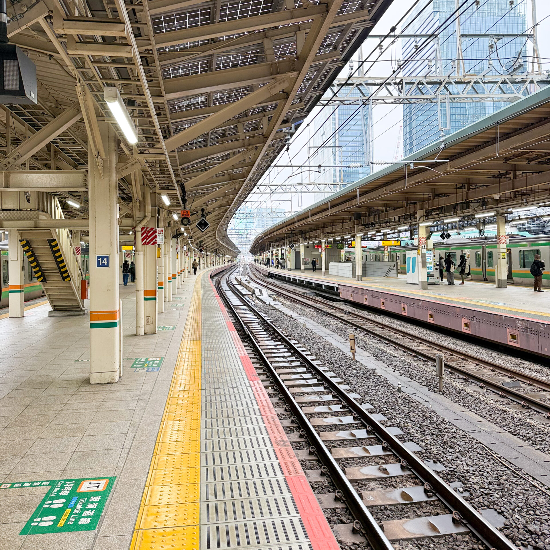 東京駅東海道線ホーム